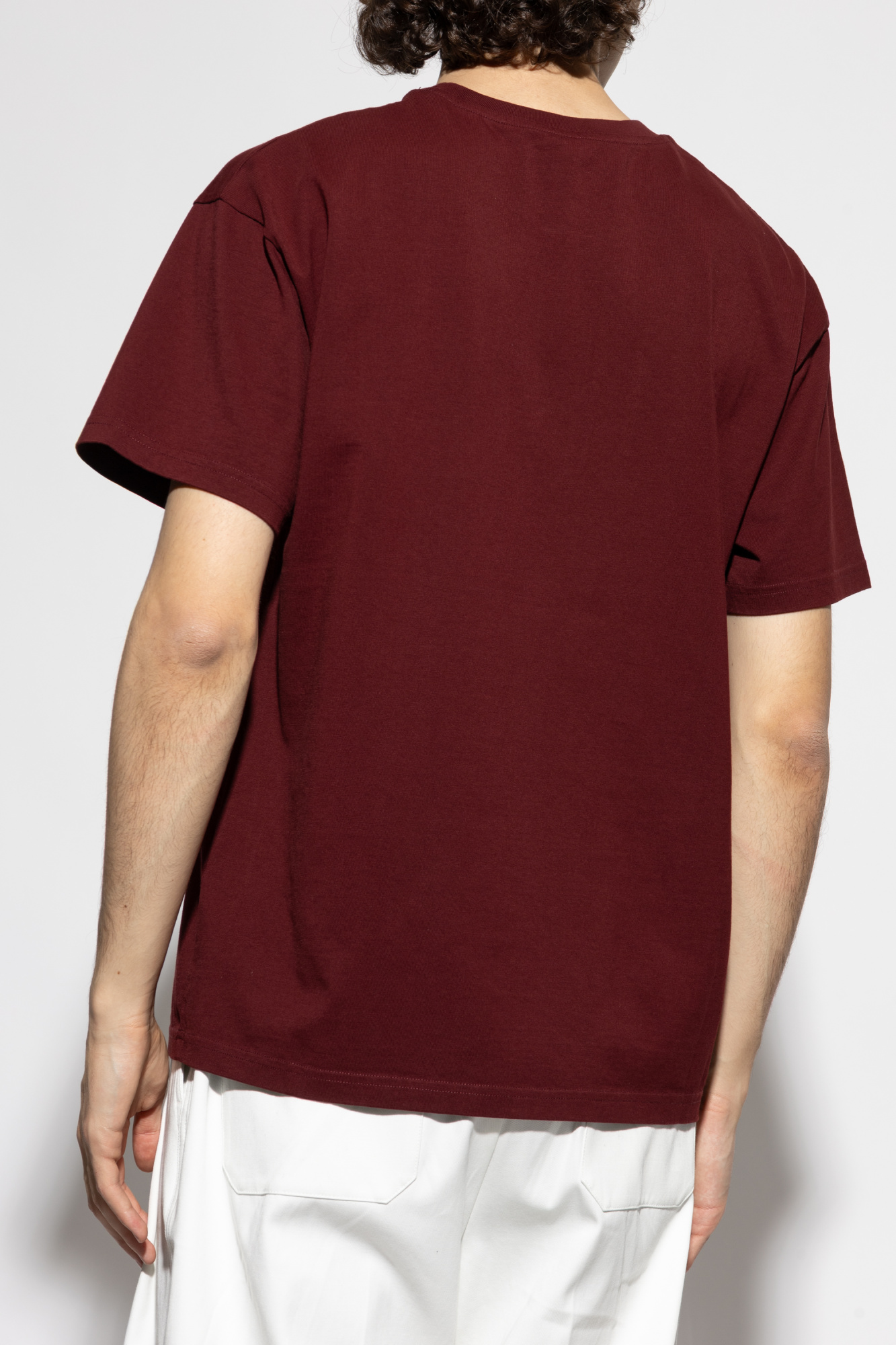Tシャツ・カットソー GIVENCHY FW25 T-SHIRT WITH LOGO (BM71NK3YRS 001) Givenchy T-Shirt in Monogram 72 Jacquard | Saks Fifth Avenue